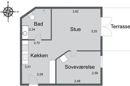 Visual presentation of the listing