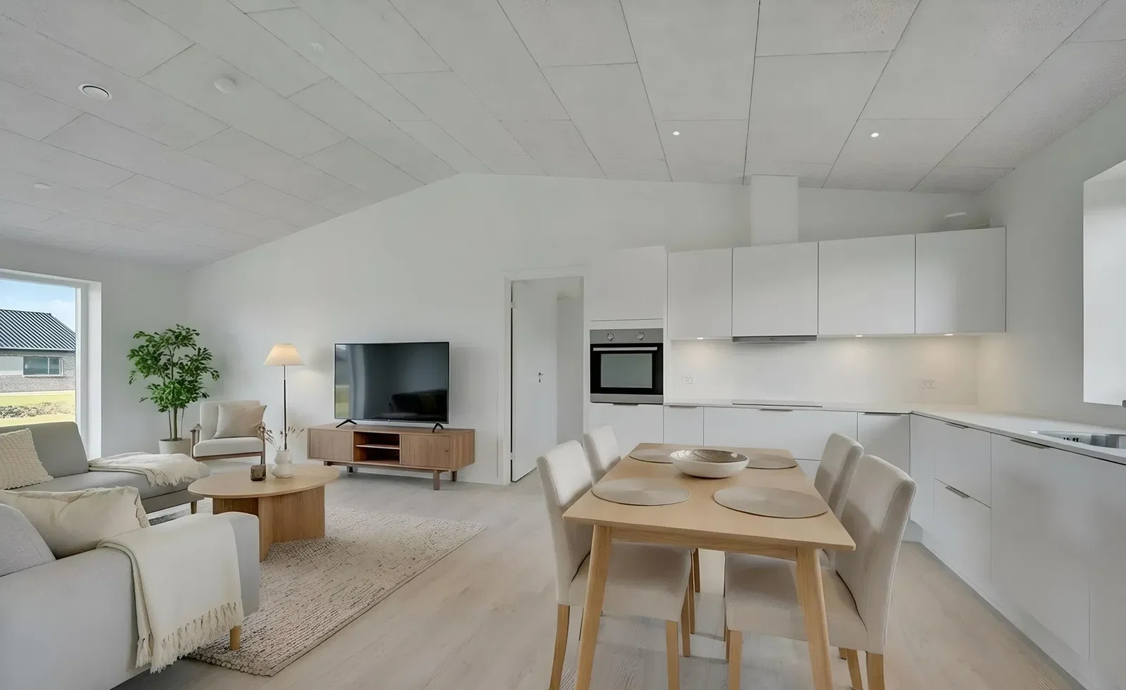 townhouse 4-room Townhouse in Mejrup Kirkeby