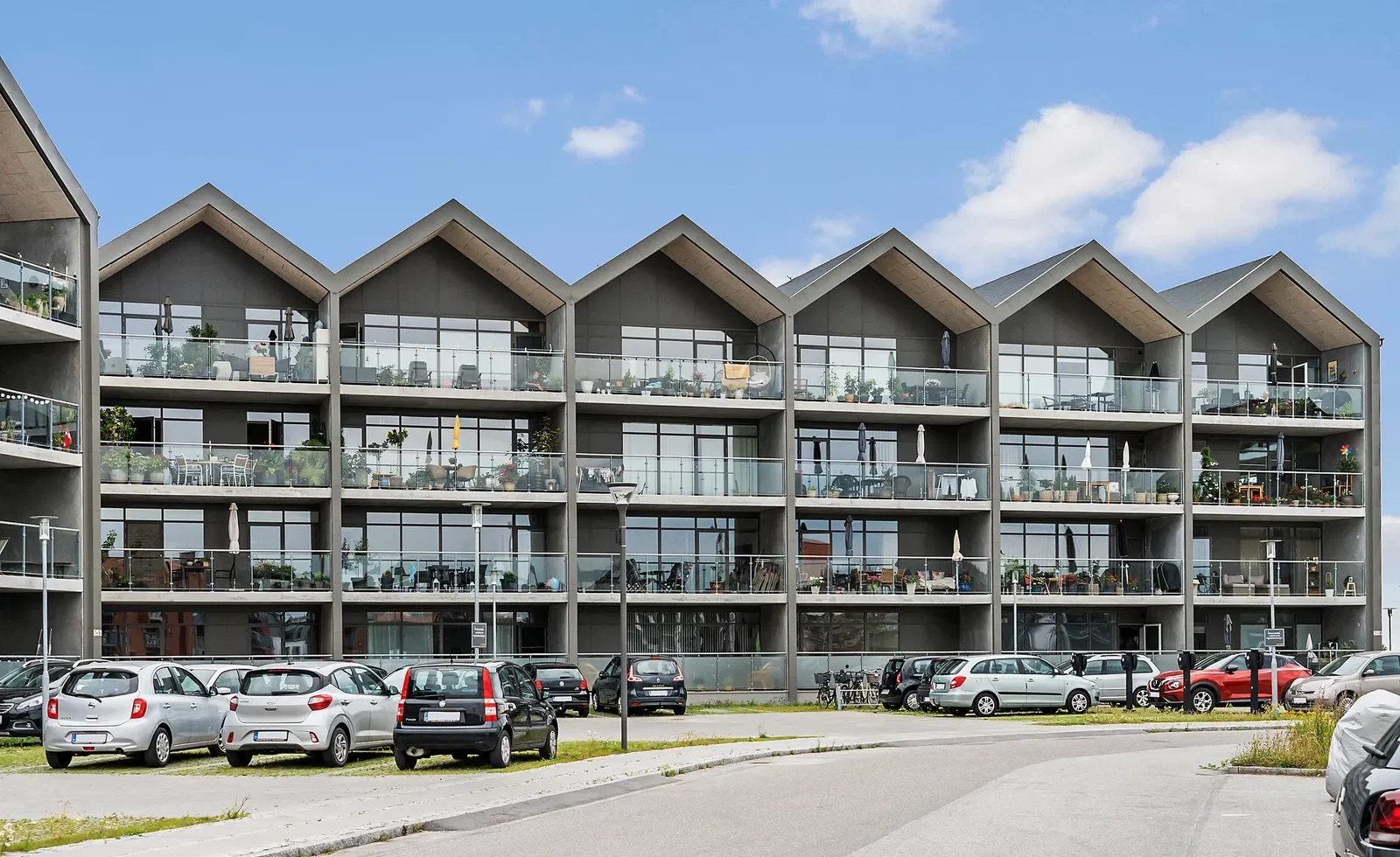 apartment 75 m² 2-room home with a large balcony in Nyborg