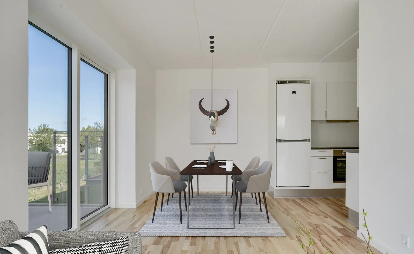 Visual presentation of the listing