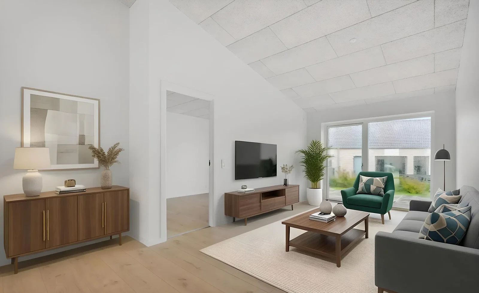 townhouse Lyst 2-værelses rækkehus på 76 m² i Haslund