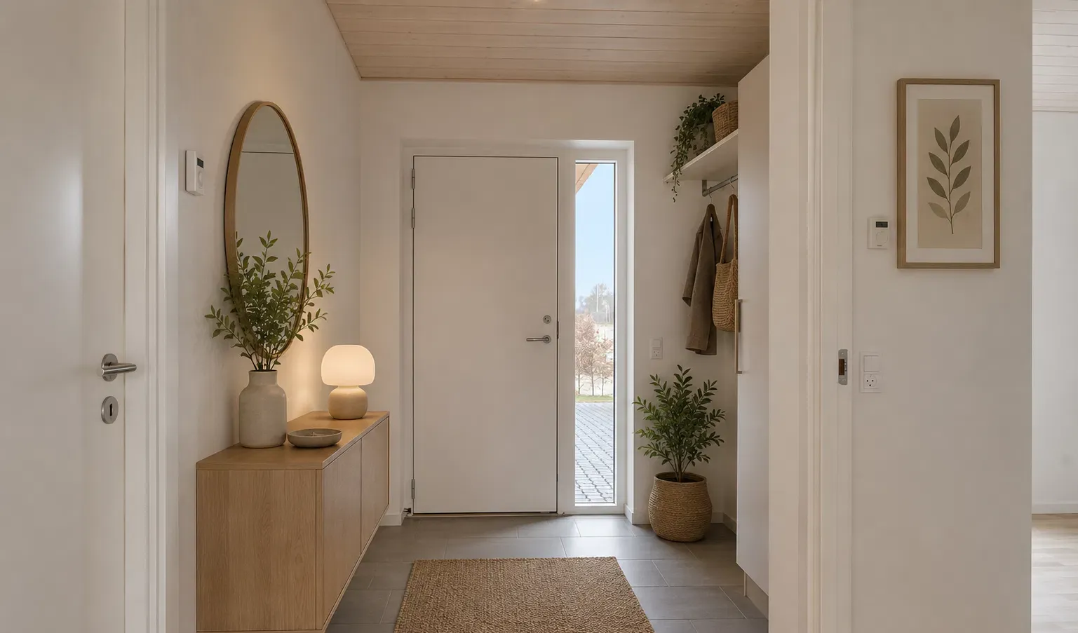 apartment Modern 4-room Apartment with Garden and Carport