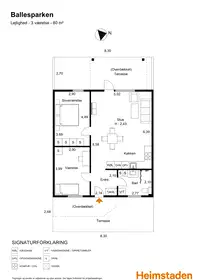 Visual presentation of the listing