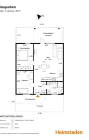 Visual presentation of the listing