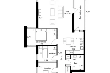 Visual presentation of the listing