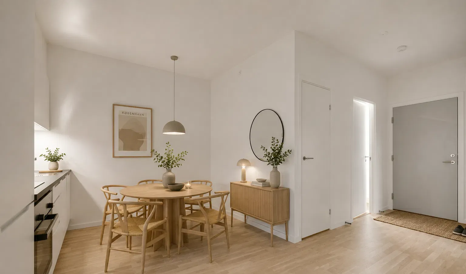 apartment Moderne 2-værelses bolig med terrasse i Risskov
