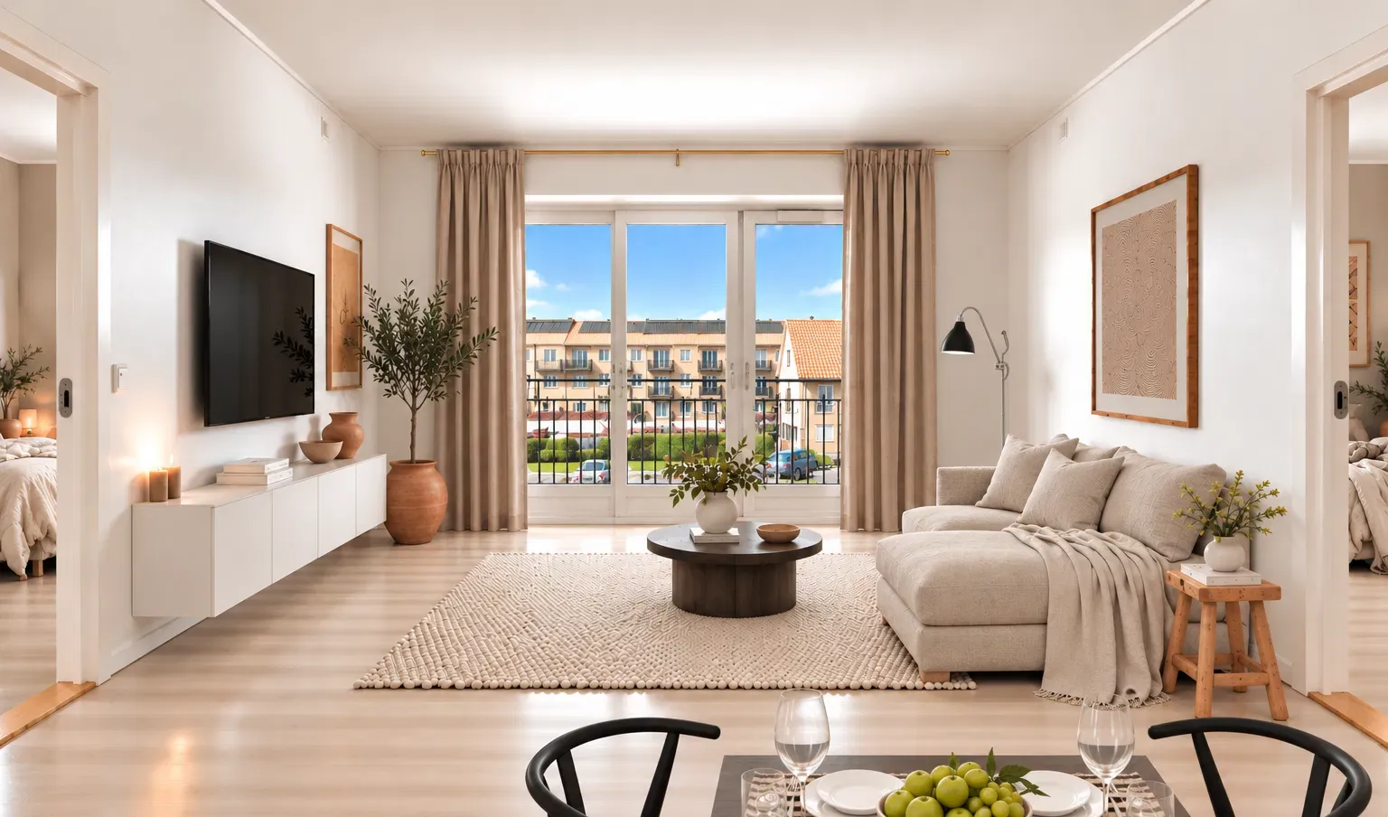 Visual presentation of the listing