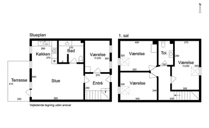 Visual presentation of the listing