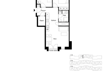 Visual presentation of the listing