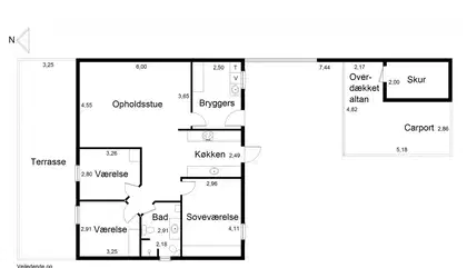 Visual presentation of the listing