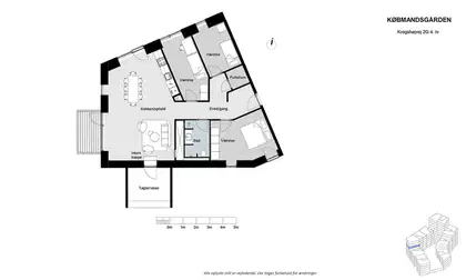 Visual presentation of the listing