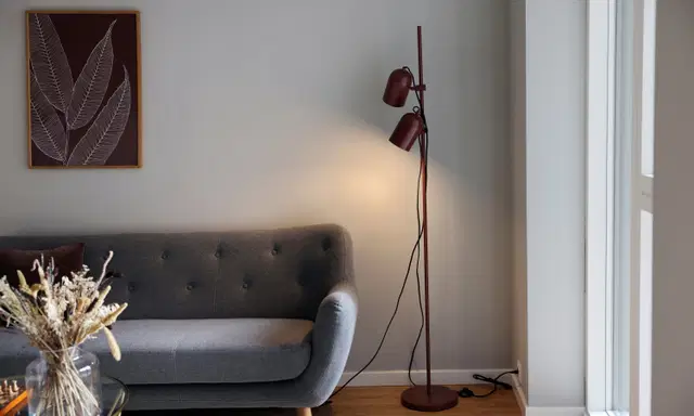 apartment 2 vær bolig i UN17 Lunden - et bofællesskab for dig over 40 år - Lys stue og køkken-alrum