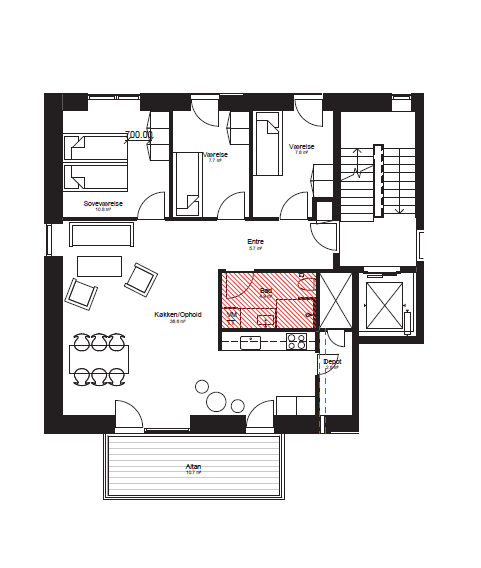 Visual presentation of the listing