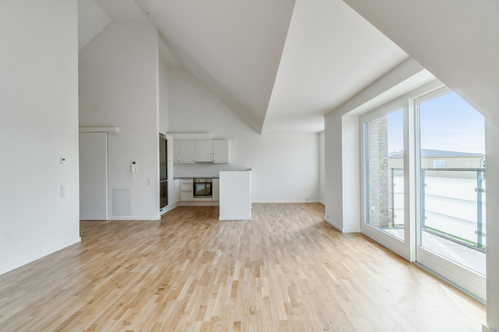 apartment Rummelige lejligheder tæt på byliv og grønne områder