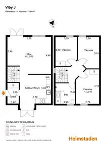 Visual presentation of the listing