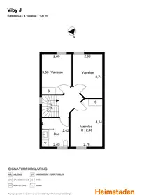 Visual presentation of the listing