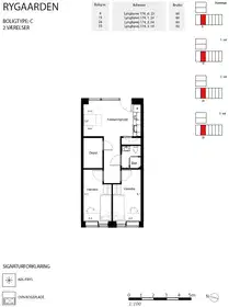Visual presentation of the listing