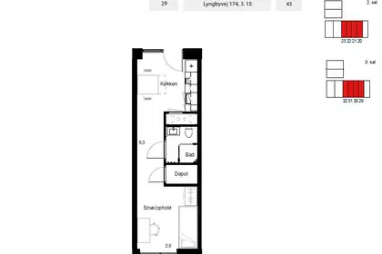 Visual presentation of the listing