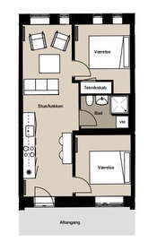 Visual presentation of the listing