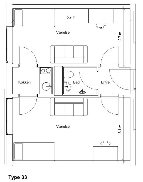 Visual presentation of the listing