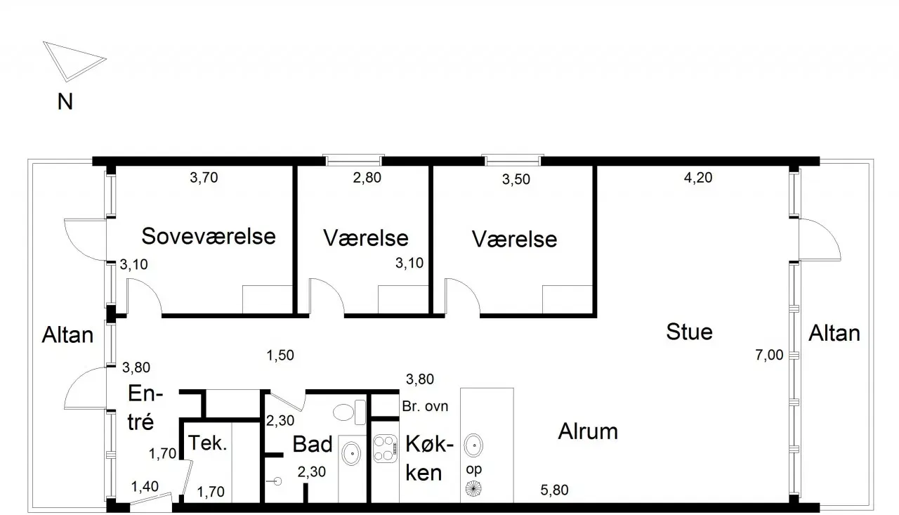 Visual presentation of the listing