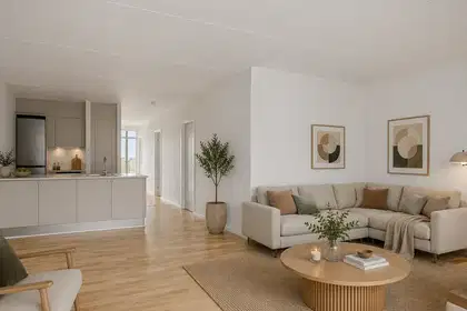 Visual presentation of the listing