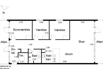 Visual presentation of the listing