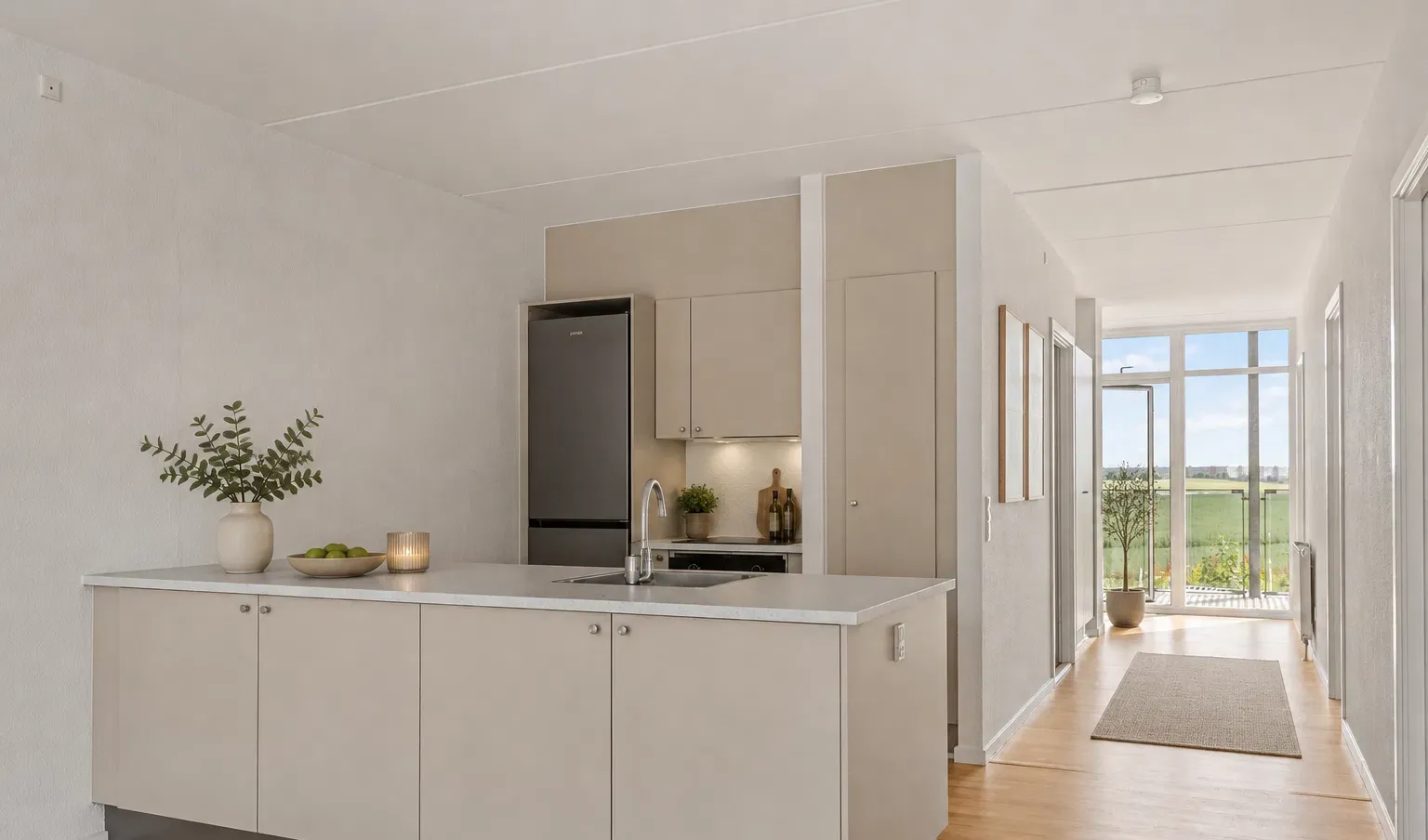 Visual presentation of the listing