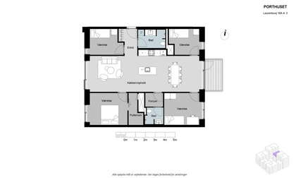 Visual presentation of the listing