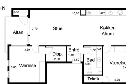 Visual presentation of the listing
