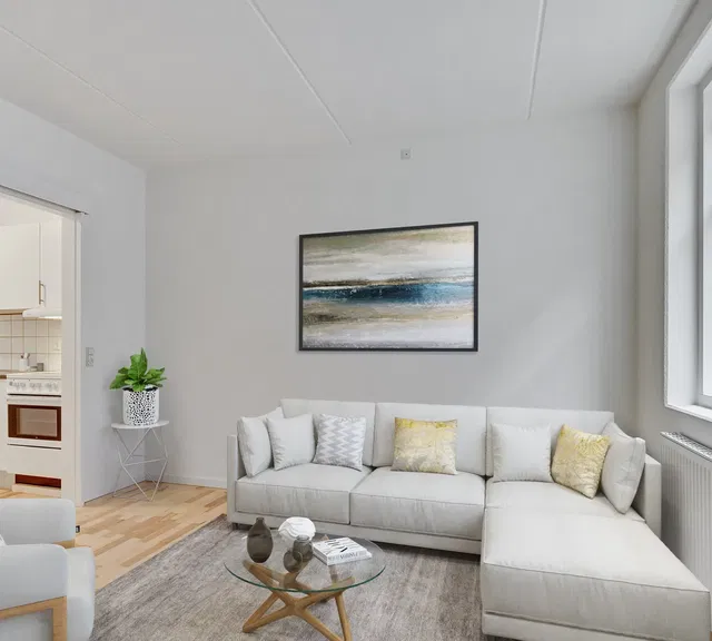 apartment Bright 2-Room Home of 50 m² Centrally Located in Randers