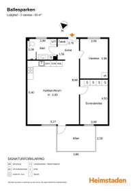 Visual presentation of the listing