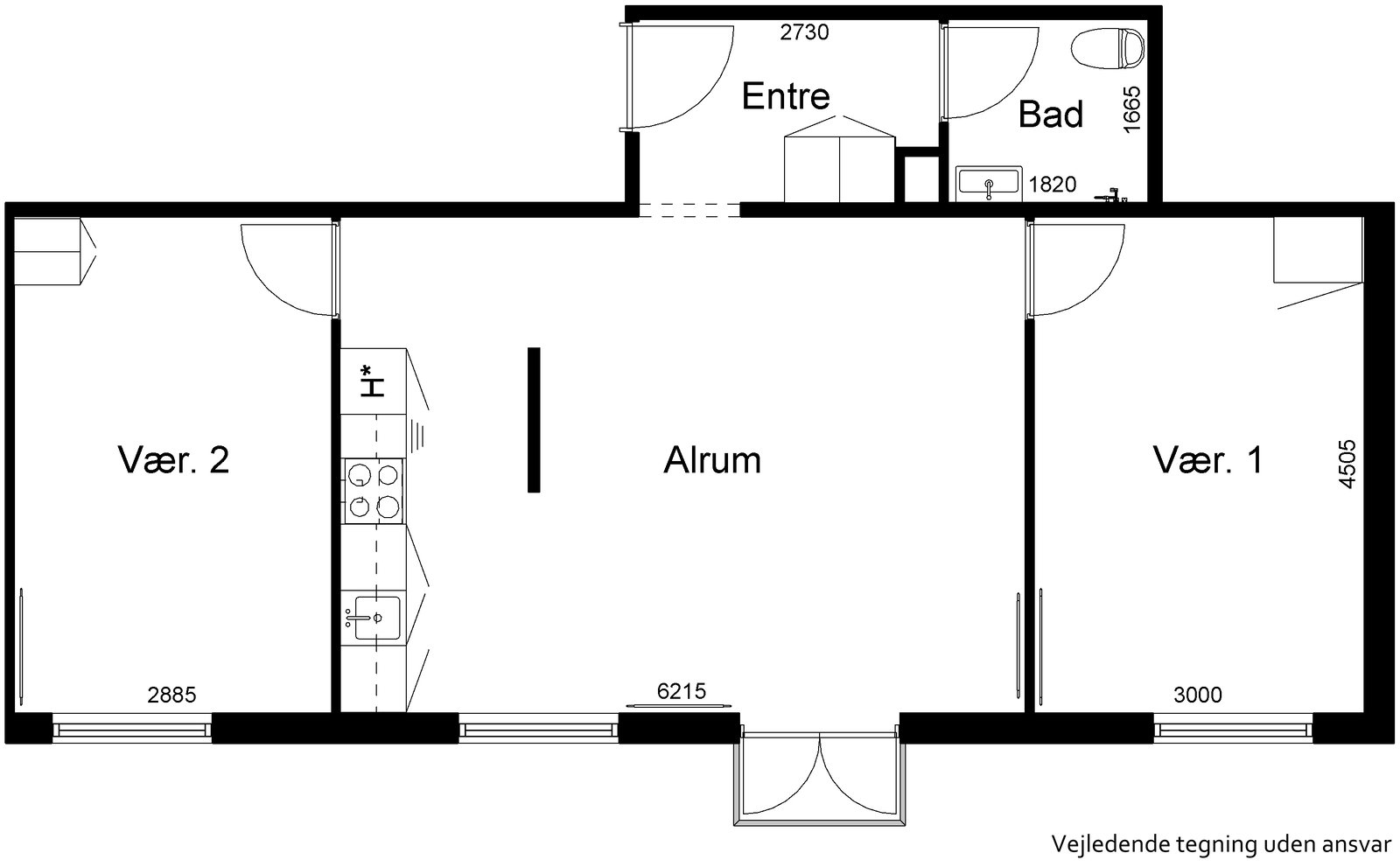 Visual presentation of the listing