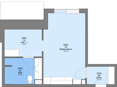 Visual presentation of the listing