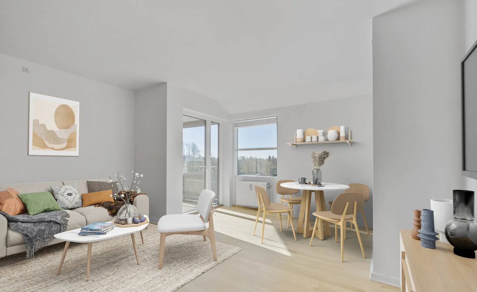 Visual presentation of the listing