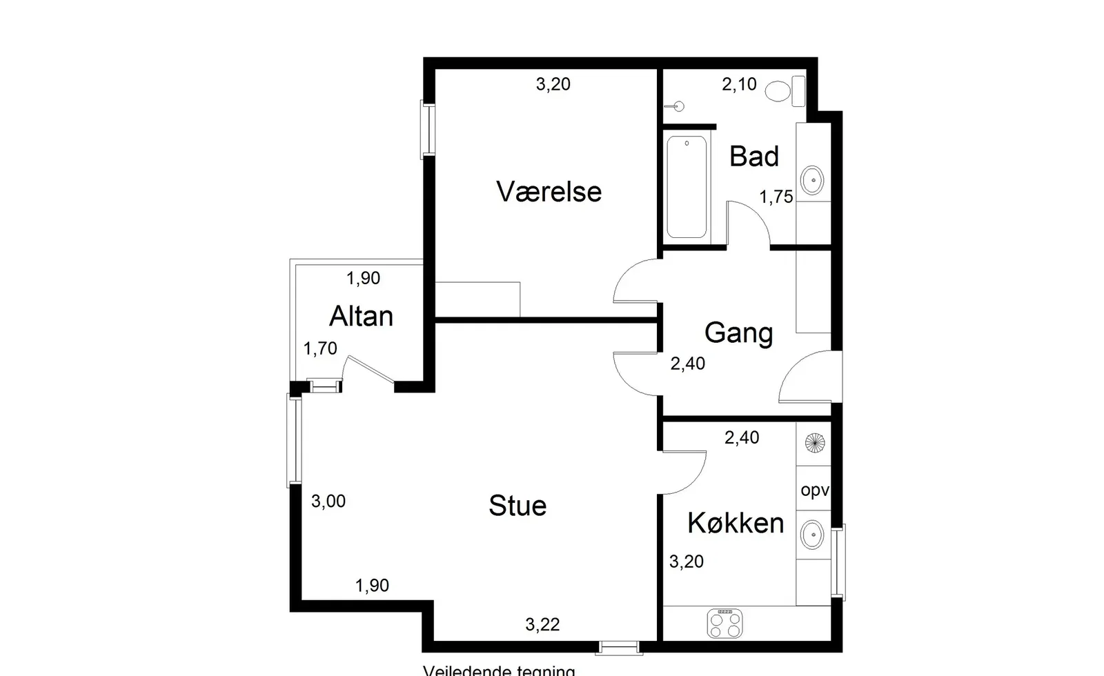 Visual presentation of the listing