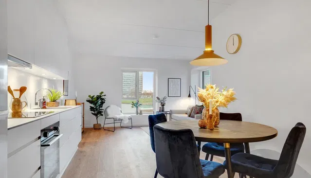 apartment Modern 3-Room Home of 82 m² by Kolding Fjord