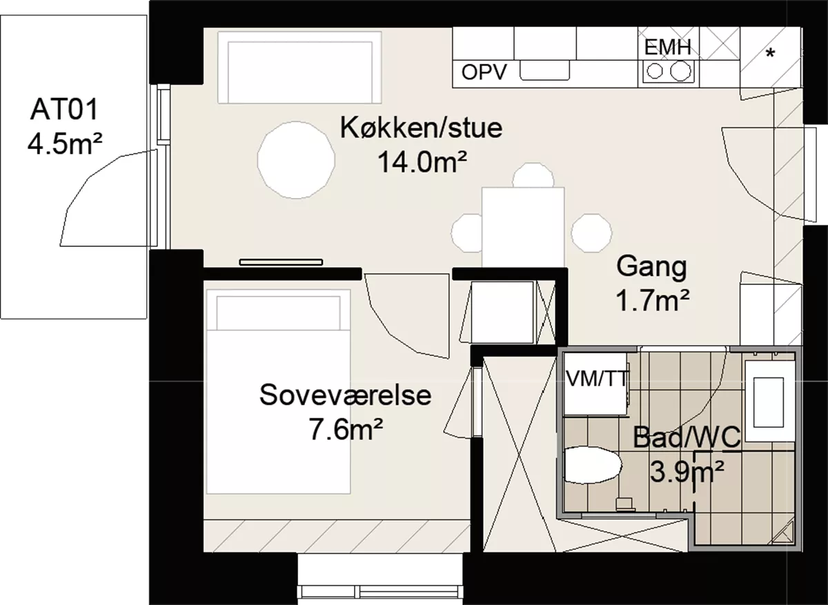 Visual presentation of the listing