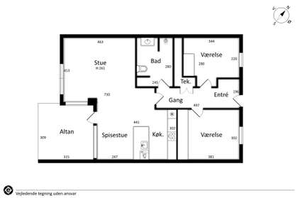 Visual presentation of the listing