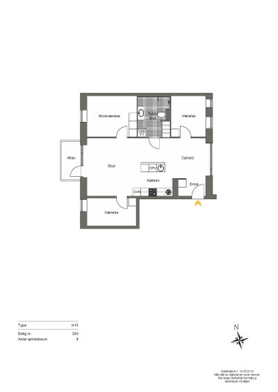 Newly built homes in Sofiendalen, Aalborg - Anna Anchers Vej, Aalborg SV - 1