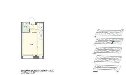 Visual presentation of the listing