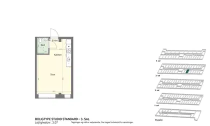 Visual presentation of the listing