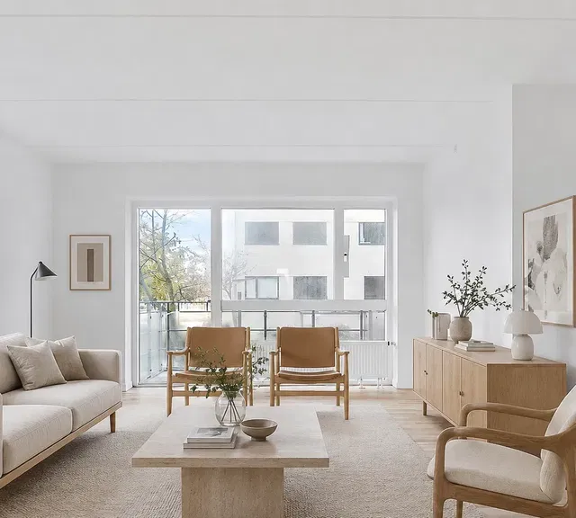 apartment Lys 4-værelses lejlighed på 105 m² nær havnen
