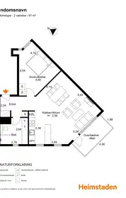 Visual presentation of the listing
