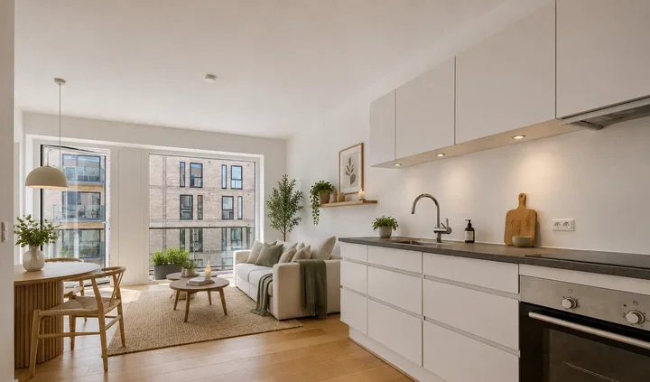 Moderne 2-værelses bolig på 55 m² i Risskov - Borresøvej, Risskov - 0