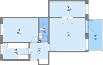 Visual presentation of the listing