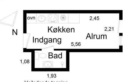 Visual presentation of the listing