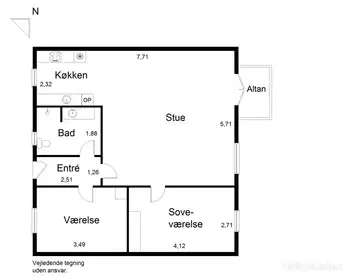 Visual presentation of the listing