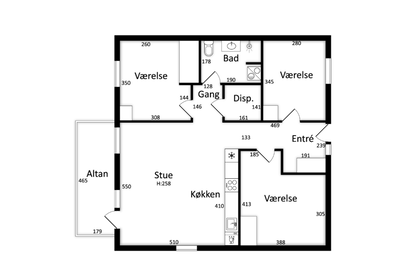 Visual presentation of the listing