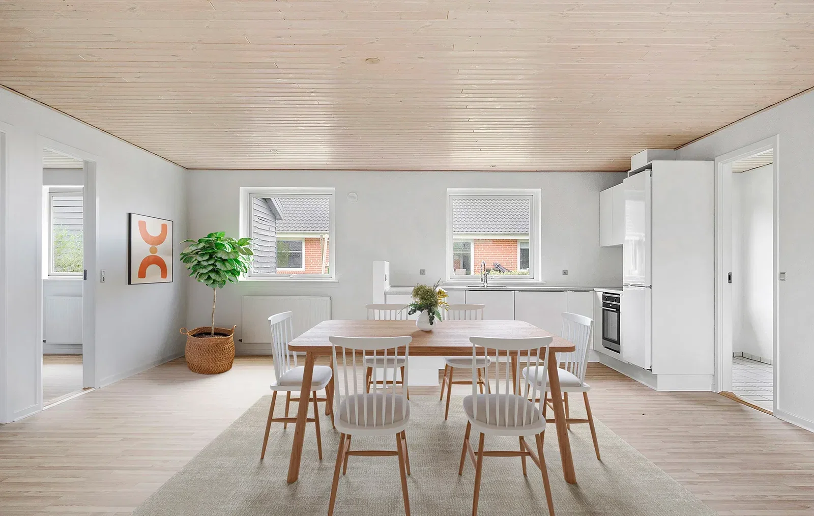 townhouse 5-værelses Rækkehus med Have i Tvis nær Holstebro